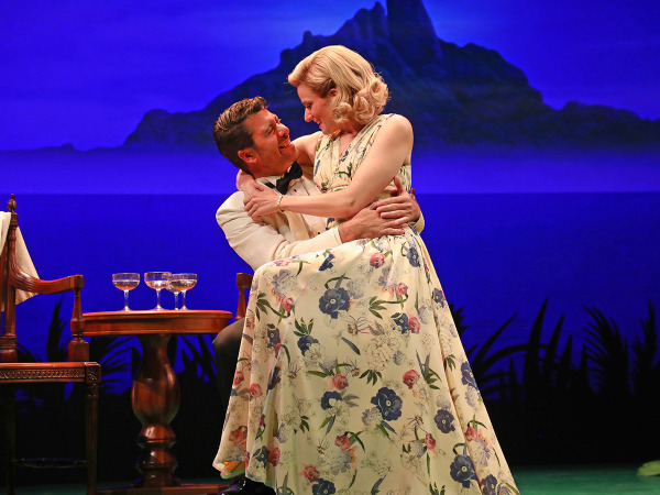 Omar Lopez-Cepero and Danielle Wade in Goodspeed's South Pacific. Photo by Diane Sobolewski