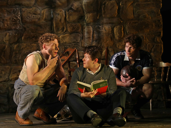 Jeffrey Kringer, Sam Primack and Wes Williams in Goodspeed's Maggie. Photo by Diane Sobolewski