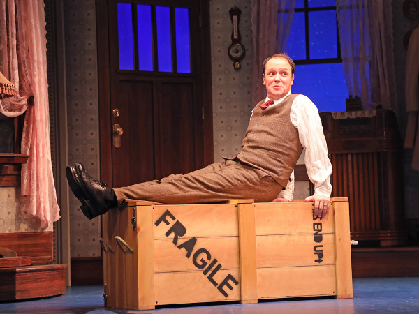 Jim Stanek in Goodspeed's A Christmas Story. Photo by Diane Sobolewski.