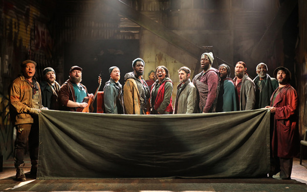 The cast of Goodspeed theatre THE 12. Photos by Diane Sobolewski