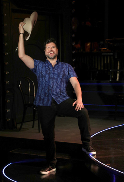 Mauricio Martínez in Goodspeed Musicals' A Grand Night For Singing. Photo by Diane Sobolewski.