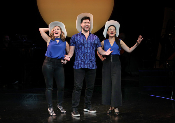 Mamie Parris, Mauricio Martínez and Diane Phelan in Goodspeed Musicals' A Grand Night For Singing. Photo by Diane Sobolewski.