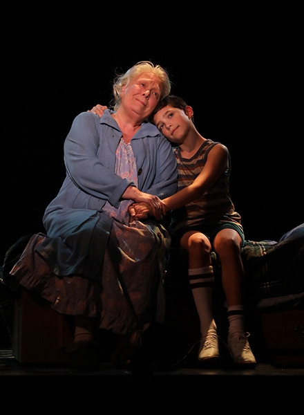 Barbara Marineau and Taven Blanke in Goodspeed's Billy Elliot. (c)Diane Sobolewski.