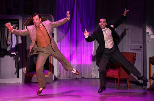Tim Falter and Clyde Alves in Goodspeed's The Drowsy Chaperone. (c)Diane Sobolewski