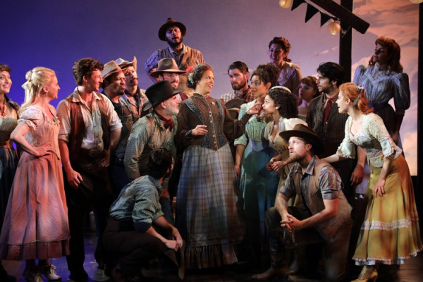 The Cast of Oklahoma! in Goodspeed's 