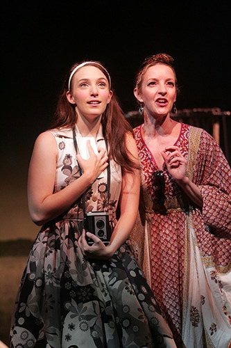 Ephie Aardema and Alet Taylor in Goodspeed's A Sign of the Times. (c)Diane Sobolewski.