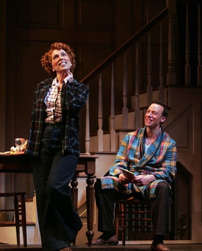 Susan Mosher and Tally Sessions in Goodspeed's IRVING BERLIN'S HOLIDAY INN. (c)Diane Sobolewski