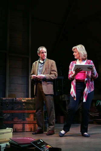 Mark Jacoby and Karen Mason in Goodspeed's SNAPSHOTS. (c) Diane Soblewski