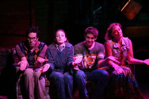 The cast of Goodspeed's Snapshots production