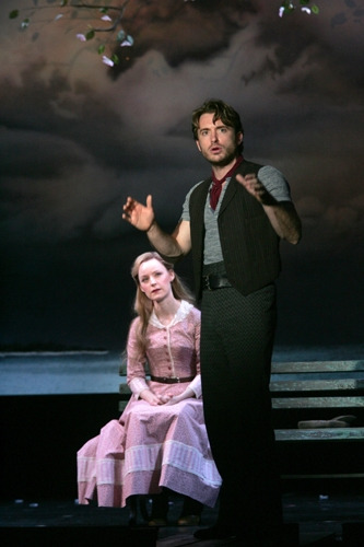 Erin Davie and James Snyder in Goodspeed Musicals' CAROUSEL. (c)Diane Sobolewski