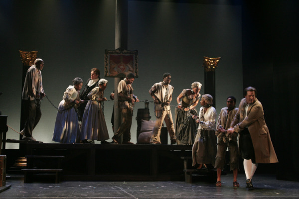 A view of the cast of Goodspeed Musicals AMAZING GRACE. (c) Diane Sobolewski.