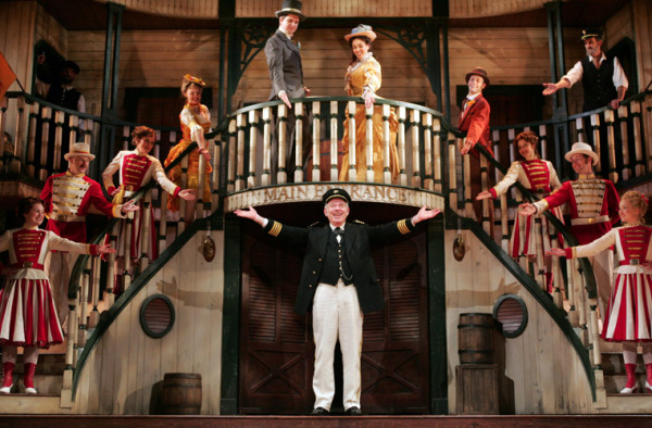 All Aboard Goodspeed Musicals’ SHOW BOAT with Lenny Wolpe (Captain Andy) and the cast. (c) Diane Sobolewski.