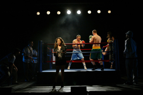 Cast of Goodspeed's CUTMAN a boxing musical. (c) Diane Sobolewski.