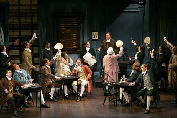 The Cast of Goodspeed's 1776 production. (c)Diane Sobolewski.